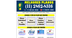 Desktop Screenshot of melhoresplanos.com.br